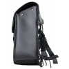 Black Motorcycle PV Swing Arm Bag Left Side
