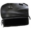 Black Motorcycle PV Swing Arm Bag Left Side