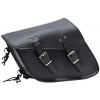 Black Motorcycle PV Swing Arm Bag Left Side