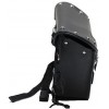 Black Motorcycle PV Swing Arm Bag with Studs Left Side