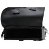 Black Motorcycle PV Swing Arm Bag with Studs Left Side