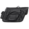 Large Saddlebags with Exterior Pockets and Studs
