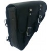 Naked Leather Motorcycle Left Side Swing Arm Bag