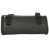 Leather Motorcycle Windshield Bag with Studs, Velcro Closure