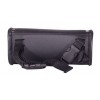 Leather Motorcycle Windshield Bag with Studs, Velcro Closure