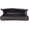 Leather Motorcycle Windshield Bag with Studs, Velcro Closure