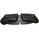 2-Compartment Studded Motorcycle PV Windshield Bag