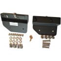 Quick-Mounts Saddlebag Brackets for Kawasaki Vulcan 2000