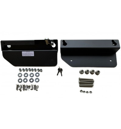 Quick Mounts Saddlebag Brackets for 1996-2005 Harley Dyna Models
