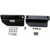Quick Mounts Saddlebag Brackets for Harley Dyna Wide Glide Models