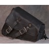 Naked Leather Motorcycle Left Side Swing Arm Bag