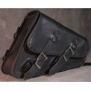 Naked Leather Motorcycle Left Side Swing Arm Bag
