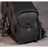 Naked Leather Motorcycle Left Side Swing Arm Bag