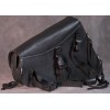 Naked Leather Motorcycle Left Side Swing Arm Bag