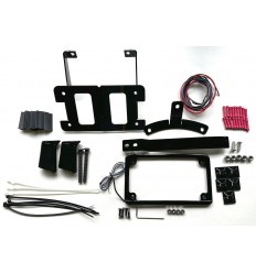 Softail Slim and BlacklineTurn Signal License Plate Relocation Kit