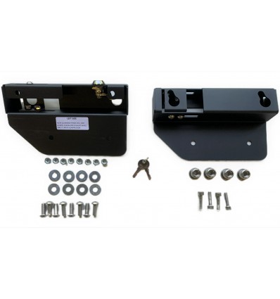 Quick-Mounts Saddlebag Brackets for Honda Shadow Aero 750 Motorcycle models