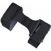 Large Black Leather Motorcycle Saddlebags