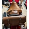 Premium Leather Handlebar Fork Tool Bag