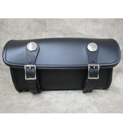 Premium Leather Handlebar Fork Tool Bag