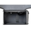 Large Black Leather Motorcycle Saddlebags