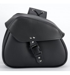 Smaller Style Black Motorcycle Saddlebags