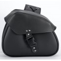 Smaller Style Black Motorcycle Saddlebags