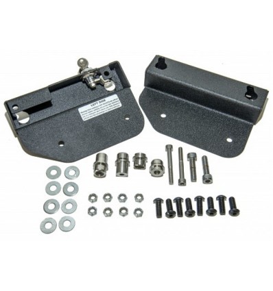 Quick-Mounts Saddlebag Brackets for Honda Shadow Aero 1100 Motorcycle