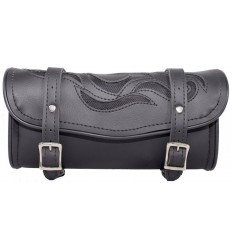 Motorcycle Storage Pouches Saddlebag PU Leather Tool Bag Fork Handlebar Motorcycle Storage Pouches Saddlebag PU Leather Tool Bag Fork Handlebar